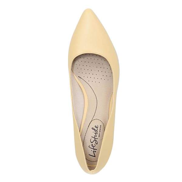 Womens LifeStride Sevyn Pointed-Toe Faux Leather Pumps