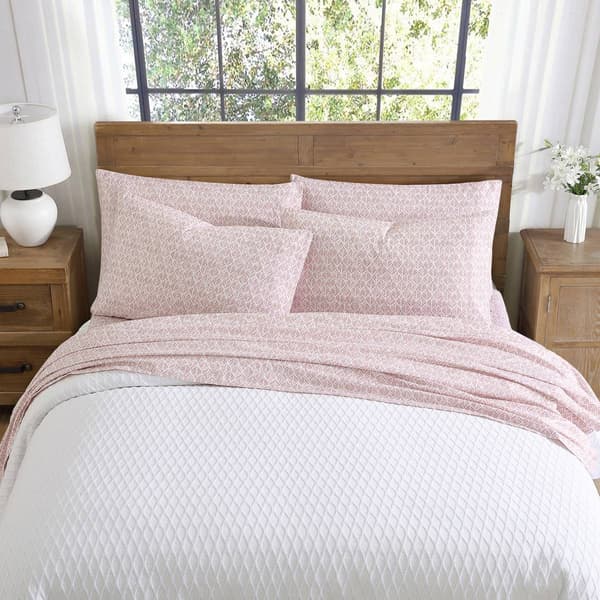 Tahari Home Verne 6pc. Printed Polyester Bed Sheet Set