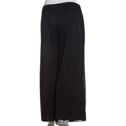 Plus Size MSK Chiffon Mesh Wide Leg Pants