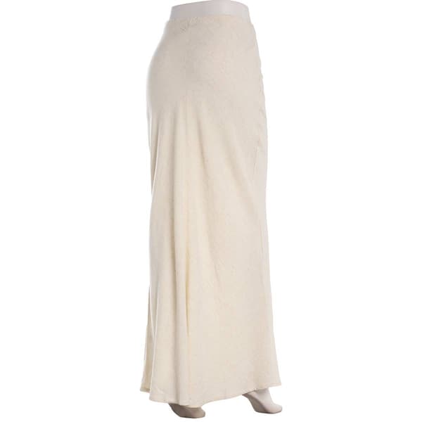 Juniors Hunter & Brown Linen Blend Maxi Skirt