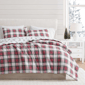 Martha Stewart Yuletide Spruce Plaid Reversible Comforter Set - image 1