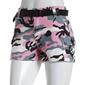 Juniors Almost Famous(tm) Belted Camo Utility Shorts - image 1