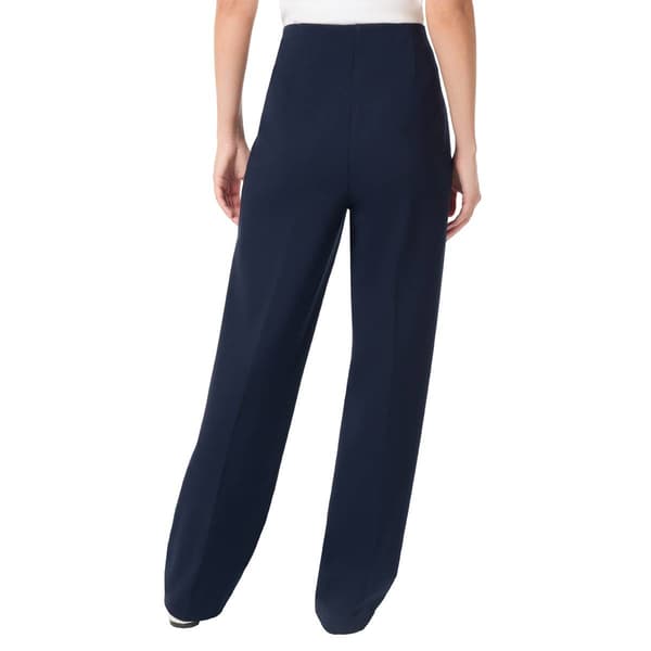 Womens Jones New York Pull-On Wide Leg High-Rise Pants
