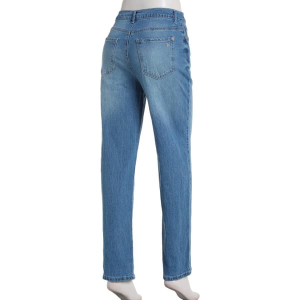 Juniors Wallflower Fearless High Rise Retro Straight Leg Jeans