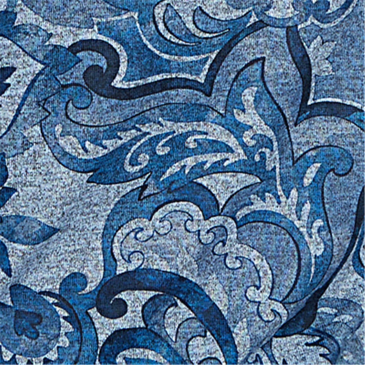 Womens Alfred Dunner Classics Paisley Scroll Cowl Neck Sweater