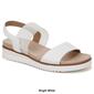 Womens LifeStride Zing Open Toe Wedge Sandals - image 7