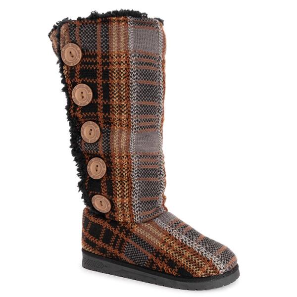 Womens Essentials by MUK LUKS&#40;R&#41; Malena Plaid Mid Calf Boots - image 
