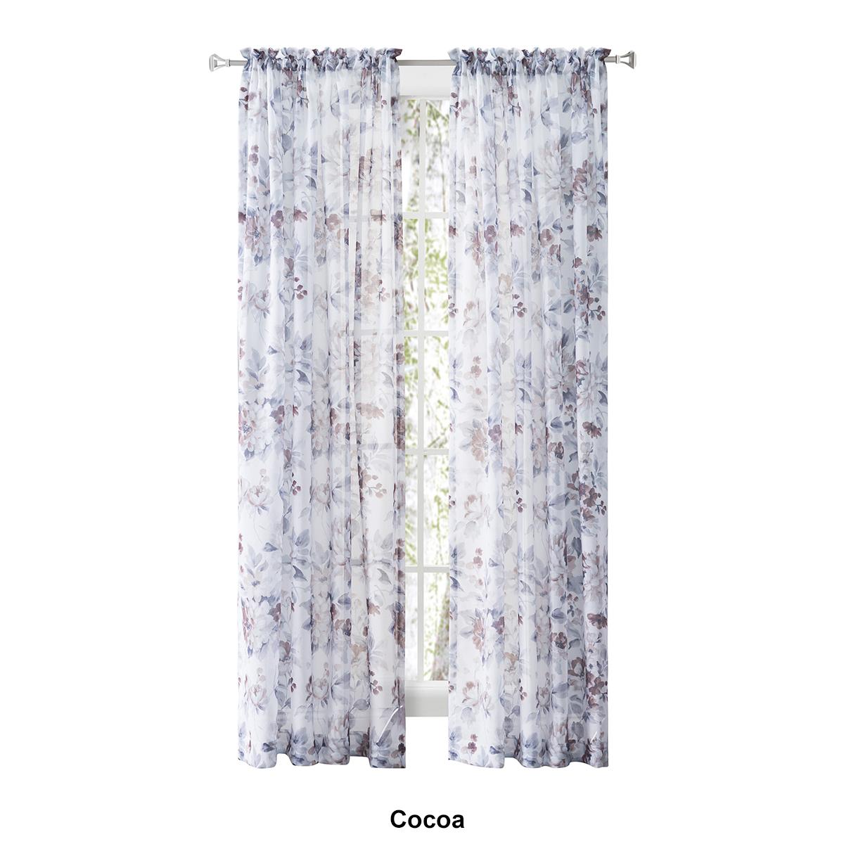 Whimsical Print Semi-Sheer Rod Pocket Panel