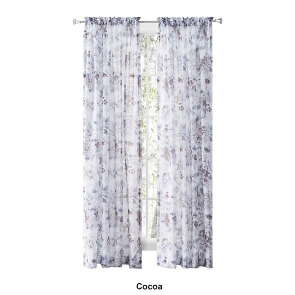 Whimsical Print Semi-Sheer Rod Pocket Panel