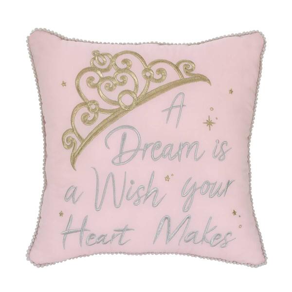 Disney Princess Enchanting Dreams Decorative Pillow - 15x15 - image 