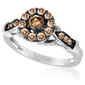 Le Vian(R) White Gold Chocolate Brown Ring - image 1