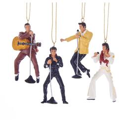 Kurt S. Adler Elvis Presley 4pc. Ornament Gift Set