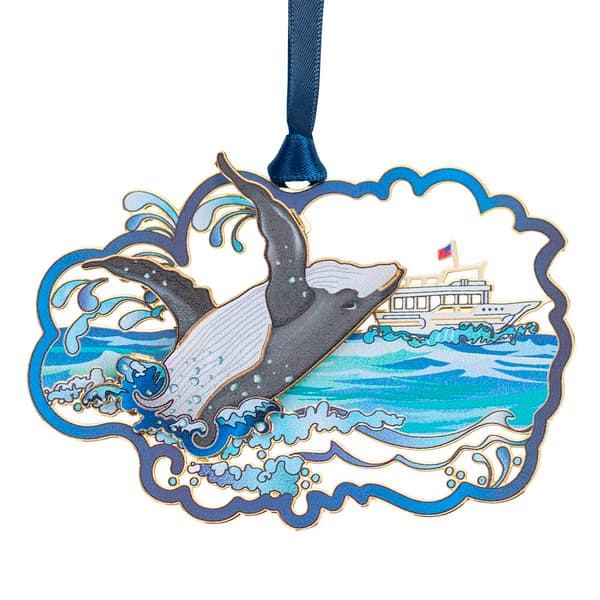 Beacon Design Humpback Whale Ornament - image 