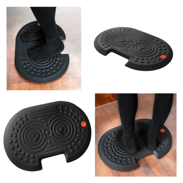 Floortex® AFS-TEX® 2000X Black Active Anti-Fatigue Mat