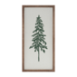 Melrose Embroidered Pine Tree Framed Wall Art - Set of 2 - image 3