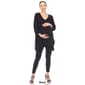 Womens White Mark Maternity Empire Waist V-Neck Tunic Top - image 4