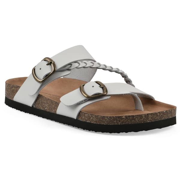 Womens White Mountain Hammy Footbed Sandals - image 
