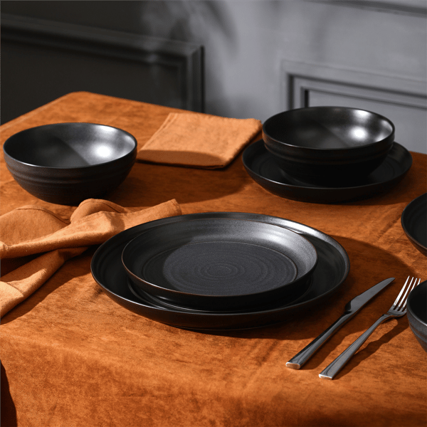 Stone Lain Elio 12pc. Dinnerware Stoneware Set