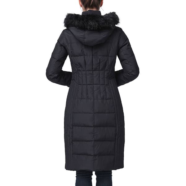 Womens BGSD Waterproof Hooded Long Down Coat