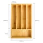 BergHOFF Bamboo 5-Slot Flatware Organizer - image 4