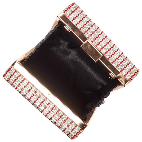 DS Fashion Rhinestone Popcorn Crossbody