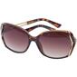 Womens Jessica Simpson Sun CMB Vented Rectangle Sunglasses - image 2