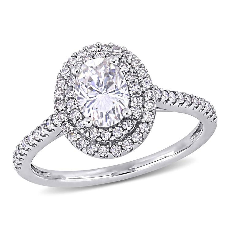 Diamond Classics(tm) 14kt. Oval Cut Engagement Ring