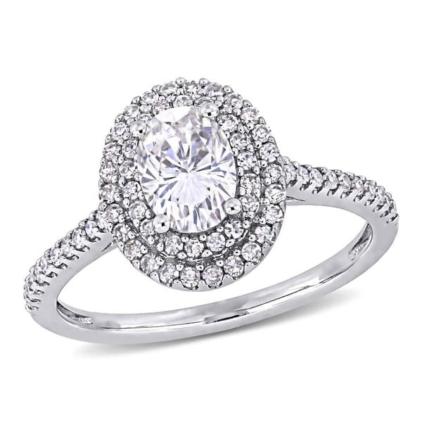 Diamond Classics&#40;tm&#41; 14kt. Oval Cut Engagement Ring - image 