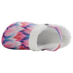 Womens Ella &amp; Joy Abstract Lined Clogs
