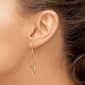 Gold Classics™ 14kt. Gold 46mm. Swirl Dangle Earrings - image 3