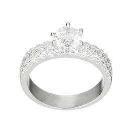 Ashley Cooper&#40;tm&#41; Round Cubic Zirconia Faux Engagement Ring