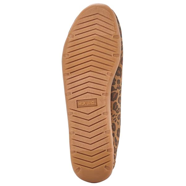 Womens MUK LUKS Solana Leopard Skimmer Flats