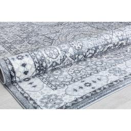 Rugs America™ Hailey Ice Cube Silver Abstract Vintage Area Rug