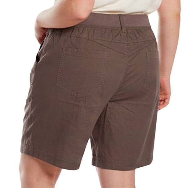 Plus Size da-sh Daniela One Button Five Pocket Bermuda Shorts