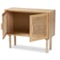 Baxton Studio Maclean Natural Brown Wood 2-Door Sideboard Buffet - image 2