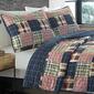 Eddie Bauer Madrona Plaid 136 Thread Count Quilt Set - image 3
