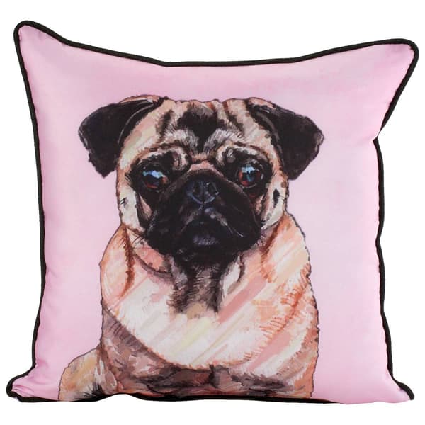 Pug Decorative Pillow - 18x18