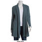 Womens Architect&#174; Crochet Lapel Pintuck Open Flared Cardigan - image 4
