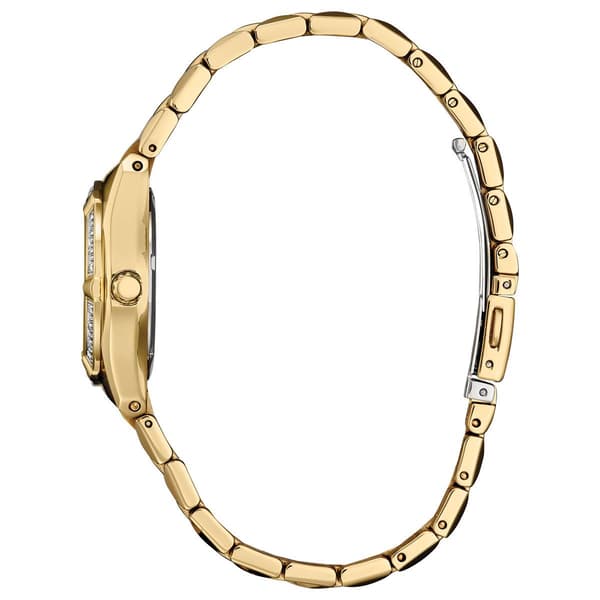 Womens Citizen&#174; Corso Black Dial Gold-Tone Watch - EW2712-55E