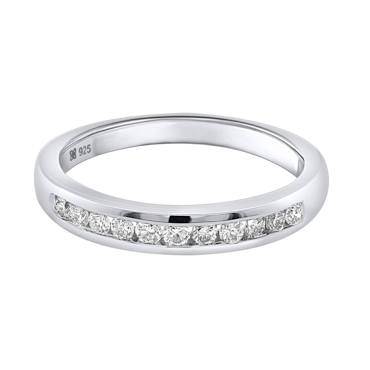 Nova Star(R) 1/2ctw. Lab Grown Diamond Channel Set Band Ring