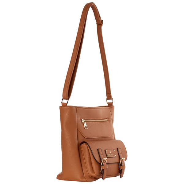 London Fog Stacey Bucket Crossbody Bag