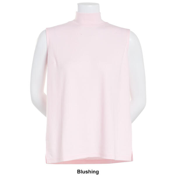 Petite Hasting & Smith Mock Neck Knit Top