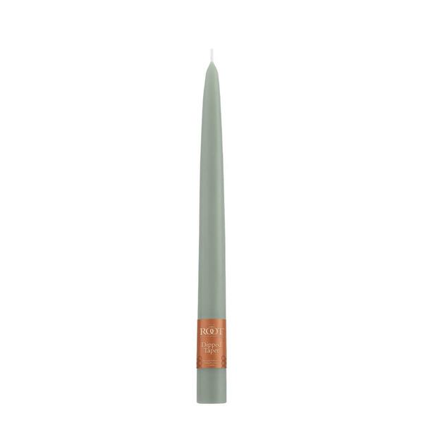 Root Candles 9x7/8in. Taper Candle - Sage Green - image 