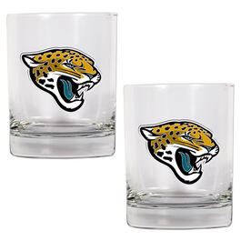 NFL Jacksonville Jaguars 14oz. Rocks Glass Set
