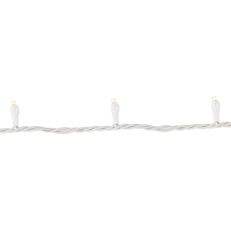 Northlight Seasonal 50ct. Wide Angle White Christmas Lights