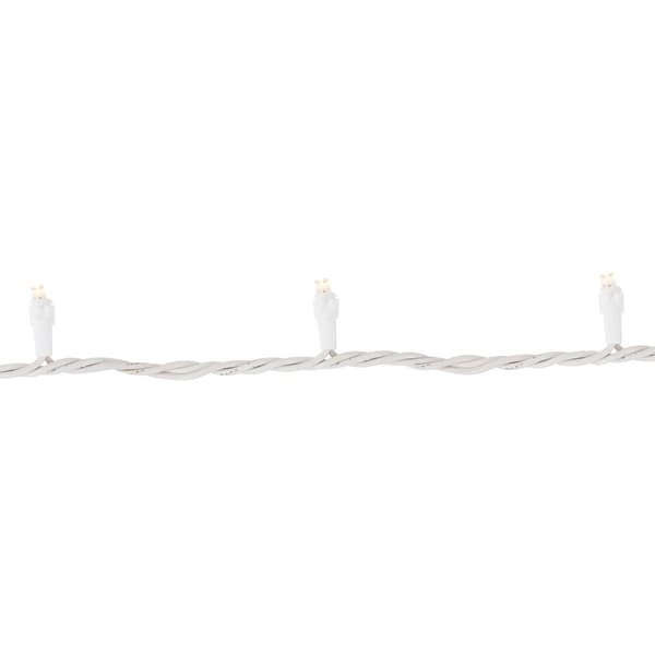 Northlight Seasonal 50ct. Wide Angle White Christmas Lights