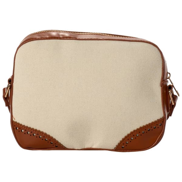 London Fog Amira Color Block Canvas Crossbody