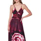 Womens DKNY Sleeveless V Neck Firework Tie Dye Midi Dress - image 5
