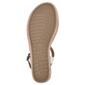 Womens White Mountain Simple Wedge Sandals - image 5