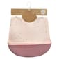 Baby Girl Lila & Jack 2pk. Pink Confetti & Solid Silicone Bibs - image 1